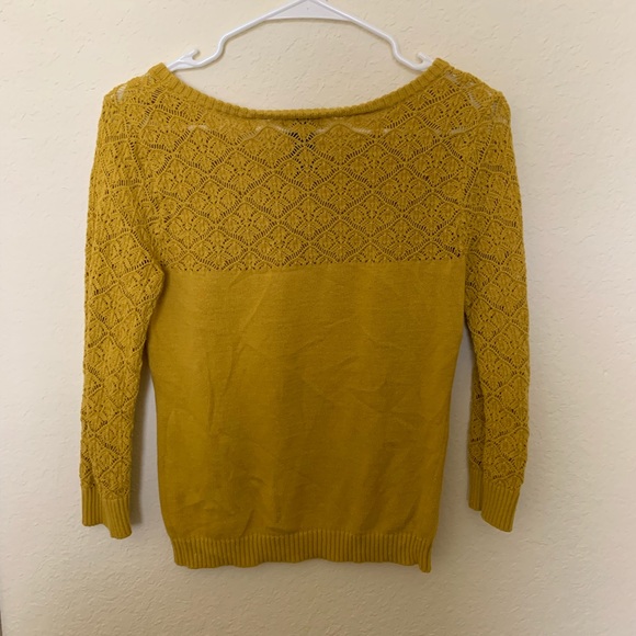 Yellow Wet seal sweater - Picture 2 of 2